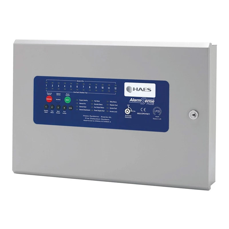 Haes AlarmSense Plus ASP | 4-12 Zone Panel, Fast UK Shipping