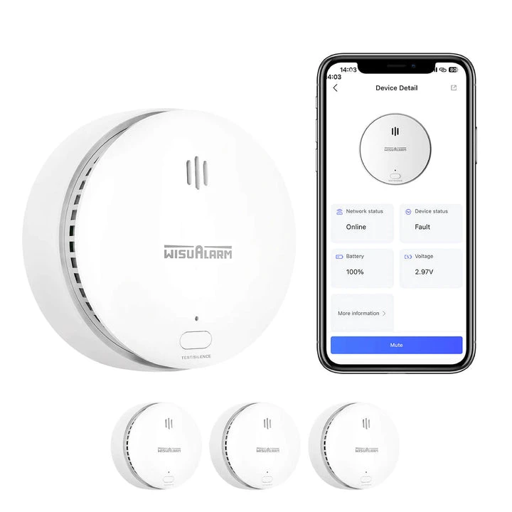 related product wisualarm-wifi-smoke-alarm-3-pack